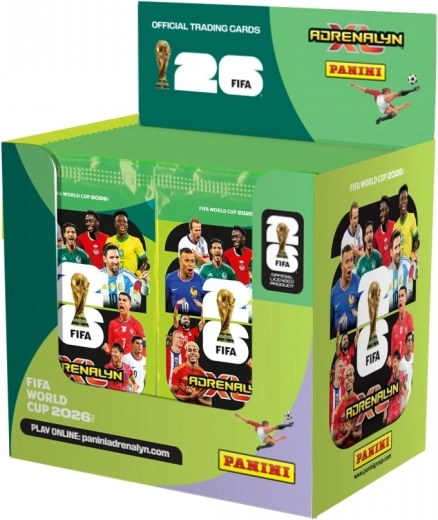 Panini FIFA World Cup 2026 Sammelkarten – Display mit 50 Tütchen