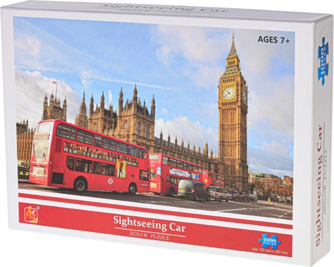 Puzzle London Doppeldecker 1000 Teile 70 × 50 cm