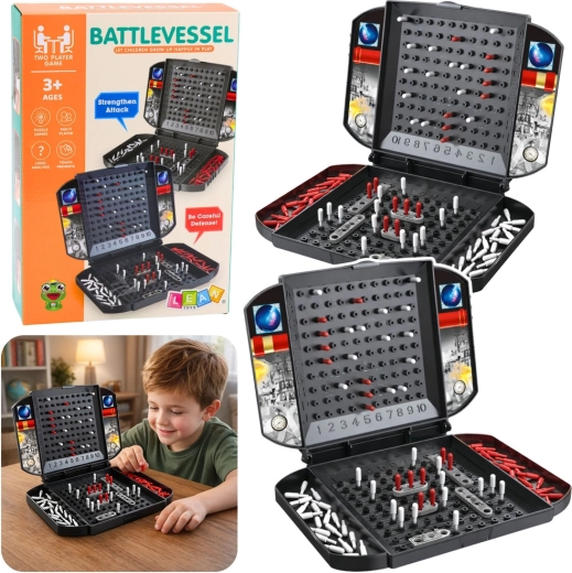 Familiäres strategisches Brettspiel Seeschlacht