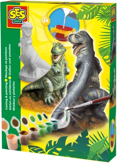 SES Creative Gießen und Bemalen T-Rex