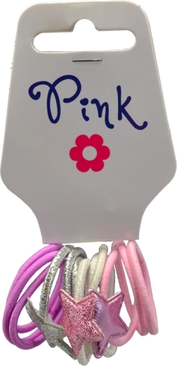 Bunte Gummibänder zum Basteln – Set mit 12 Stück