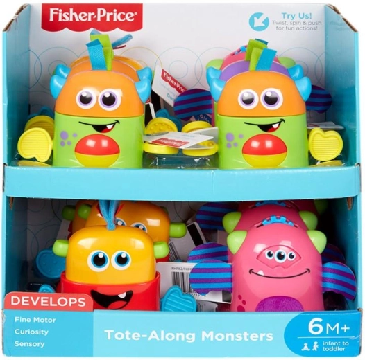 Fisher-Price Freche Monster – Set mit Aktivitätsspielzeugen