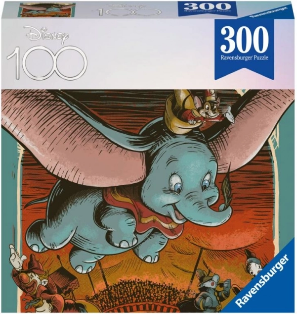 Puzzle DISNEY 100 Jahre: Dumbo 300 Teile
