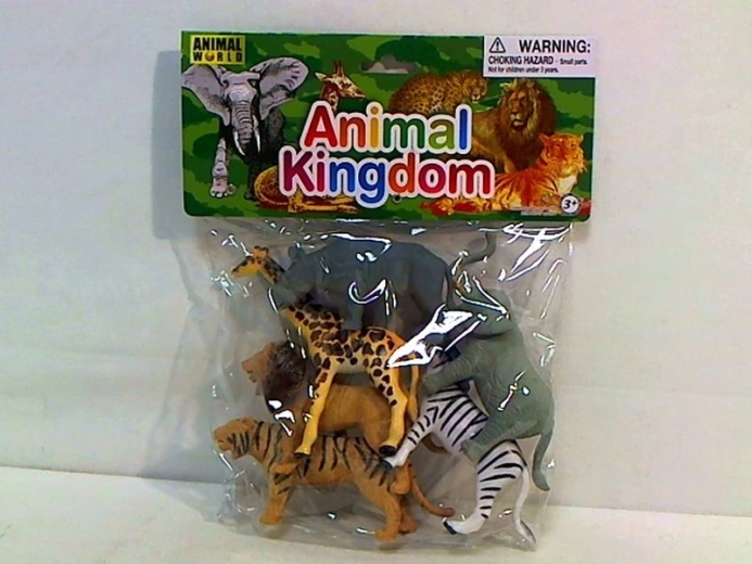 Set mit Wildtierfiguren 10 cm (6 Stk.)