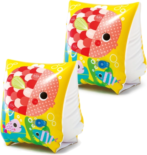 Aufblasbare Schwimmflügel mit Fischen 23 × 15 cm INTEX