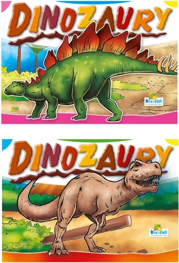 Dinosaurier-Malbücher