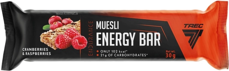 Trec Energy-Müsliriegel Cranberry & Himbeere 30 g