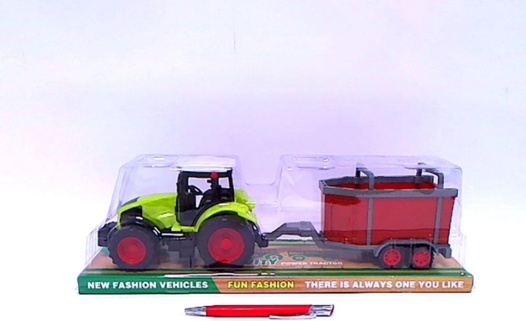 Traktor mit Anhänger