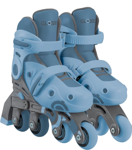 Kinder-Inlineskates Learning Skates 2in1, blau, Größe 26–29