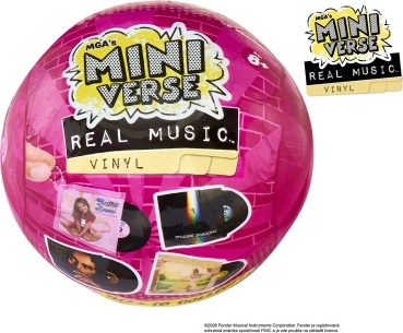 MGA's Miniverse Real Music – Mini-Vinylplatten – 1 Stück