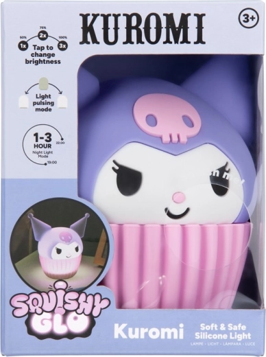 Kuromi SquishyGlo Nachtlicht aus Silikon