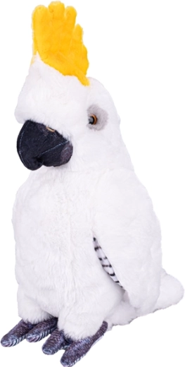 Plüsch-Kakadu Gelbwange 37 cm