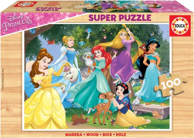 Holzpuzzle DISNEY Prinzessinnen 100 Teile EDUCA