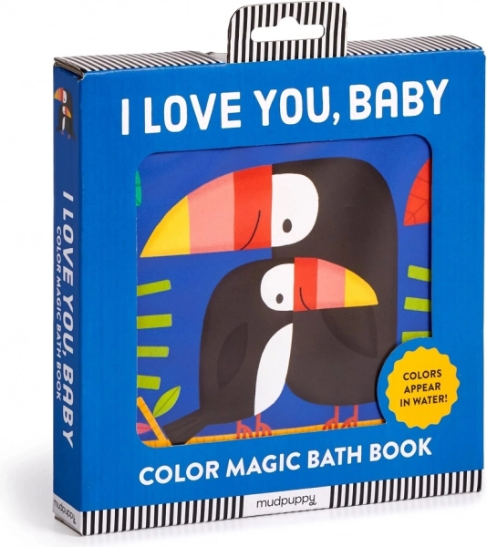 Mudpuppy Zauber-Badebuch I Love You