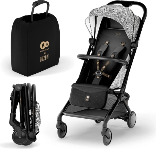 Kinderkraft Pilot 2 Bizuu Sportkinderwagen Lunar Black