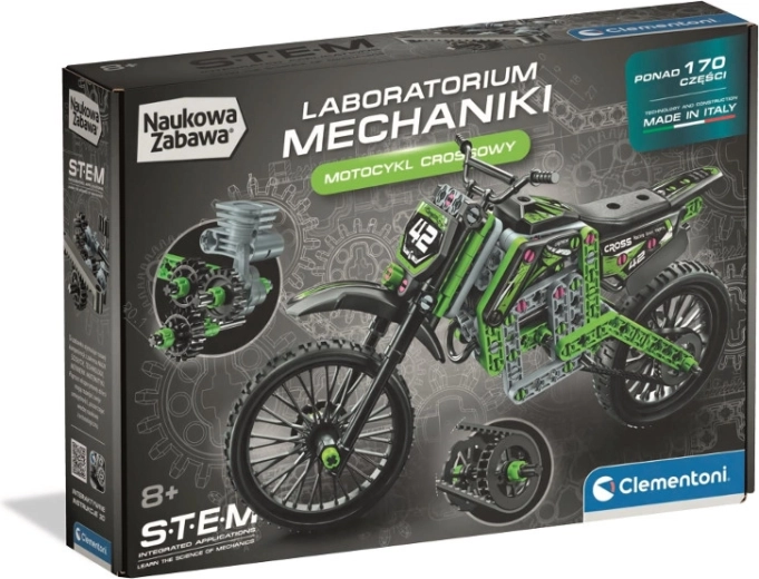 Labormechanik – Motocross-Motorrad Bausatz