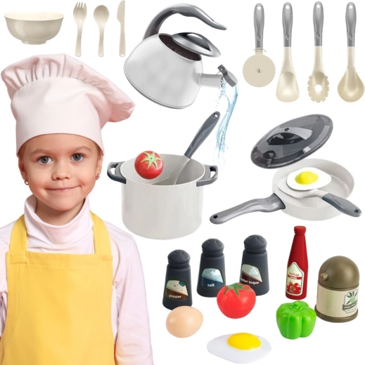 Woopie Küchengeschirr-Set für kleine Köche – 32 Teile