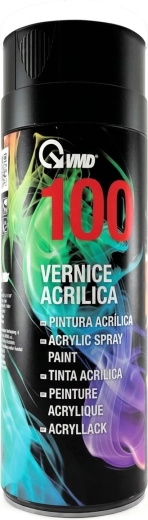 Acryllack als Spray für Metall, Kunststoff und Holz, 400 ml, glänzend weiß