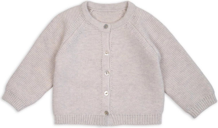 Lodger gestrickter Merino-Pullover Birch, Gr. 68