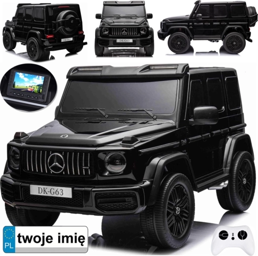 Kinder-Elektroauto Mercedes G 63 AMG 4x4 für zwei Kinder