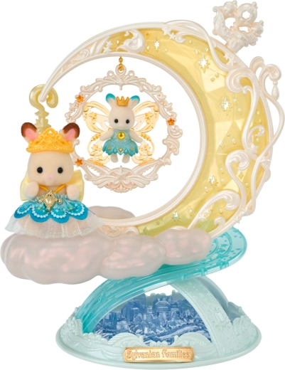 Sylvanian Families Elfen-Anhänger Dämmerung – magisches Set mit Figuren und Ständer