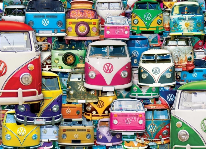 Puzzle Volkswagen Bus Funky Jam 1000 Teile
