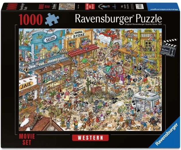Ravensburger Puzzle Film-Set Western 1000 Teile