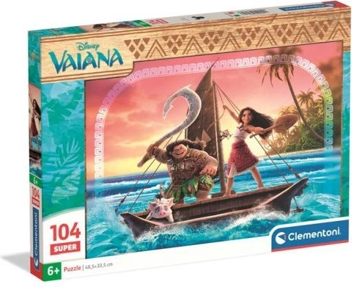 Puzzle Super Disney Vaiana 2, 104 Teile