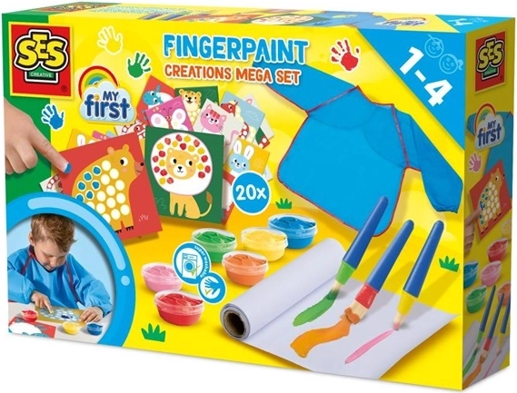 SES Creative My First Mega-Set zum Fingerfarben