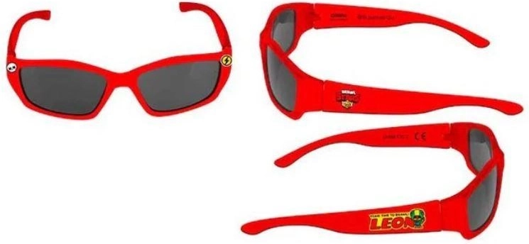 Brawl Stars Sonnenbrille für Kinder rot - 1 Stück