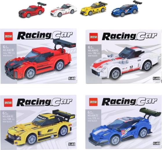 Baustein-Set Rennwagen