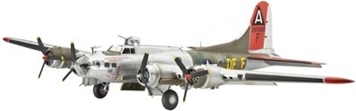 Plastikmodell des Bombers B-17G Flying Fortress