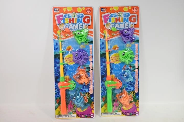 Magnetisches Angelspiel – Angelrute und Fischchen