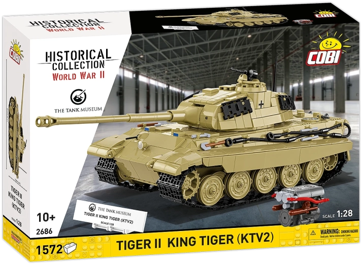 Cobi Tiger II King Tiger (KTV2) 1:28 Bausatz