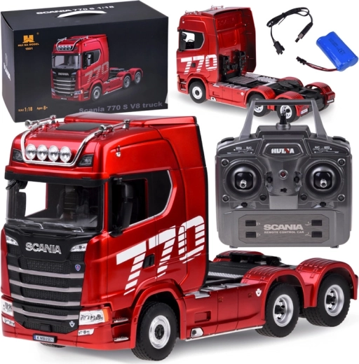 Scania 770 S V8 lizenzierter RC-Lkw mit Fernsteuerung 1:18
