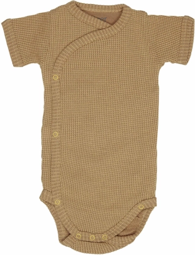 Lodger Baby-Body Ciumbelle Honey mit kurzen Ärmeln, Gr. 74