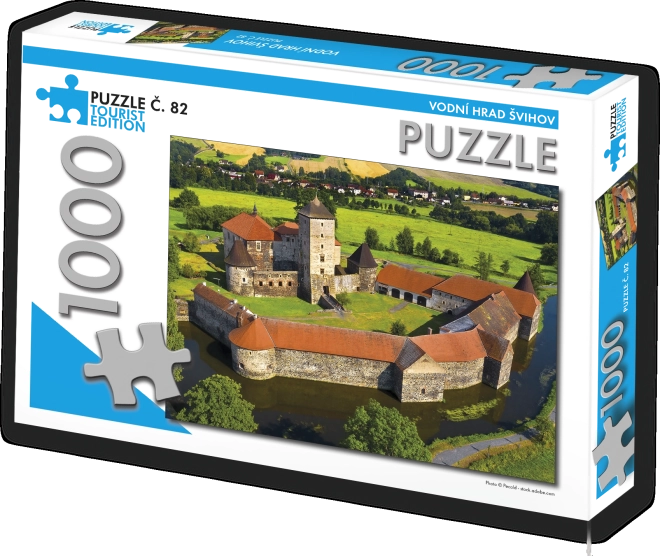 Puzzle Wasserburg Švihov 1000 Teile