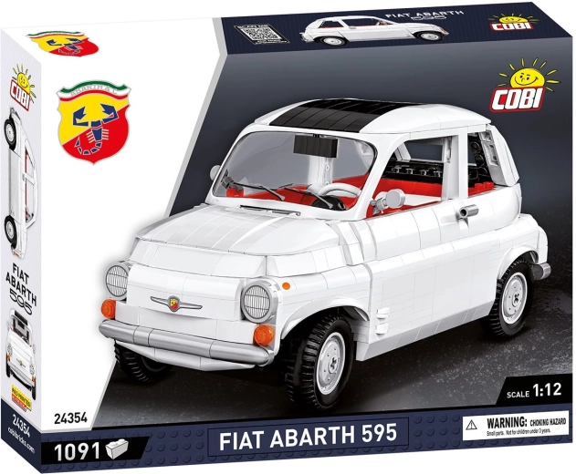 Cobi Fiat Abarth 595 Bausatz 1:12 (1091 Teile)