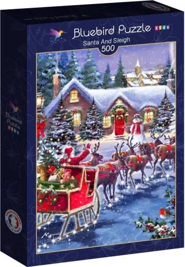 Bluebird Puzzle Santovy sáně – 500 Teile