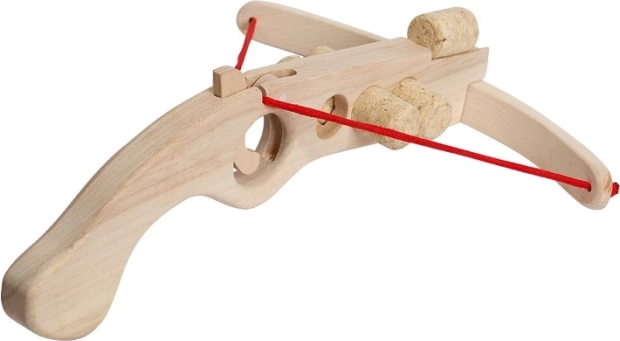 Fauna Kinder-Holzarmbrust mit Kork-Munition