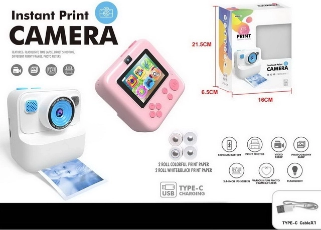 Mini-Kamera für Kinder mit USB-Ladefunktion