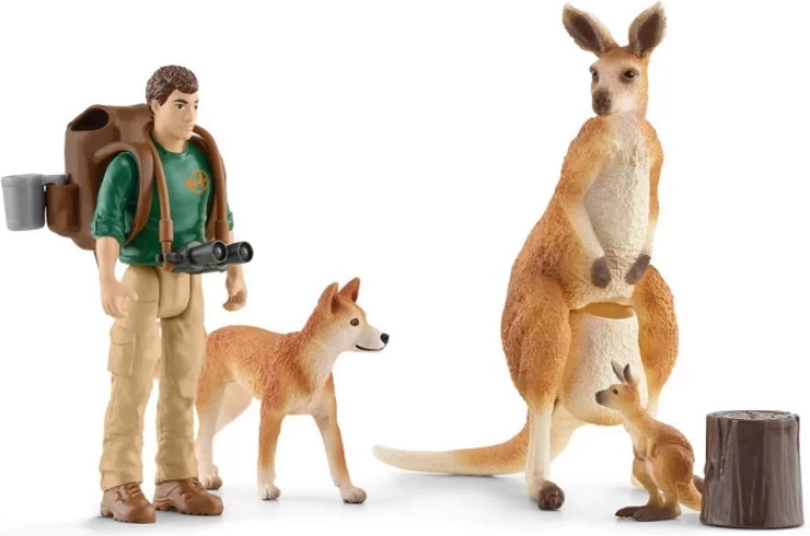 Schleich Känguru-Set – Abenteuer im australischen Busch