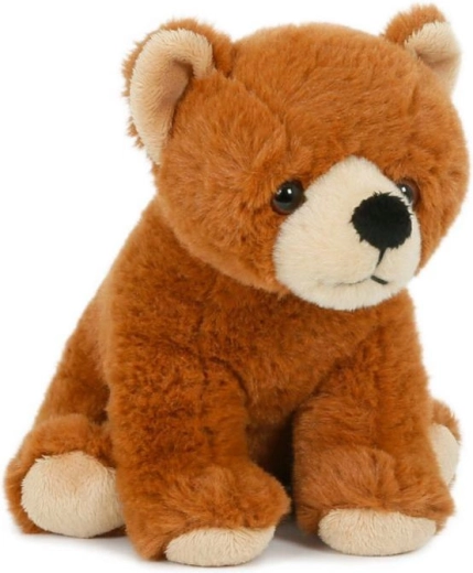Plüschbär braun sitzend 19 cm