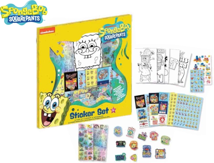 Sticker-Set SpongeBob (500 Stk.)