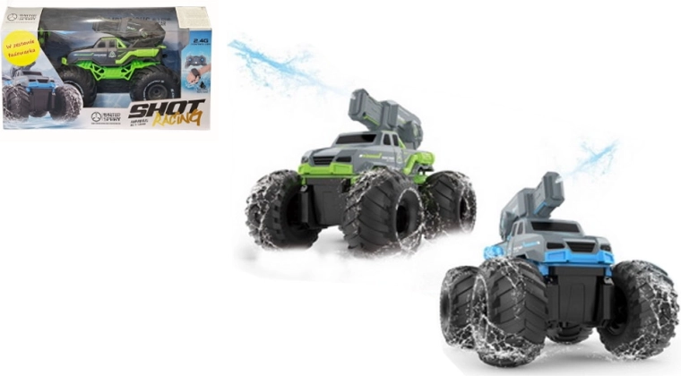 Geländegängiges RC-Auto mit Wasserkanone