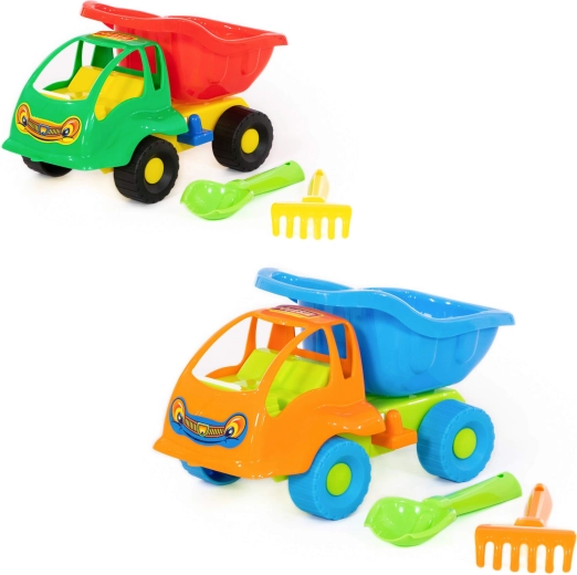 Kinder-Sandset mit Kipplaster Mrówka – 3 Teile