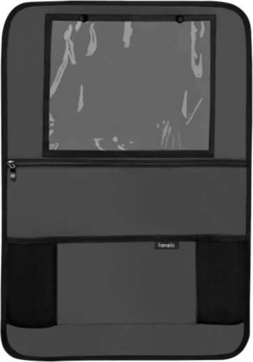 Lionelo Auto-Sitz-Organizer mit Tablettasche, grau