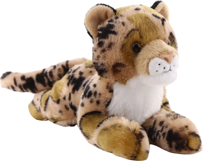 Plüsch-Leopard liegend 25 cm