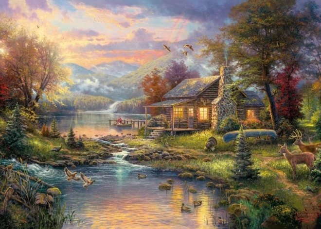 Puzzle Naturparadies 1000 Teile von Schmidt