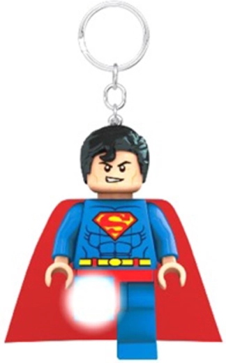 LEGO DC Superman Schlüsselanhänger mit Taschenlampe